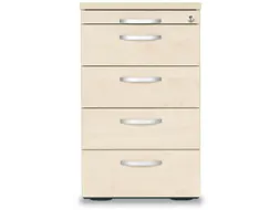 Ladenblok Hxbxd 720x430x800mm 1 Pennenlade 4 Laden Bladdecor Beuken