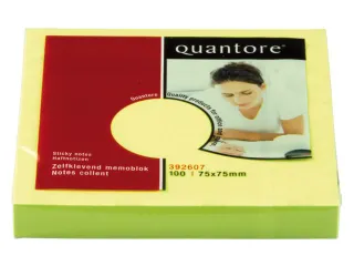 Memoblok Quantore 76x76mm neon kleuren assorti 4 kleuren - 7