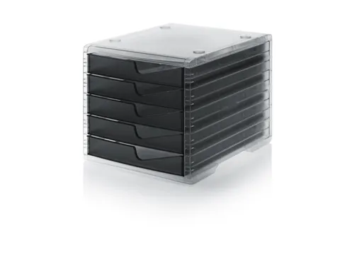 ladeblok,5xDIN C4,Tafelopstelling,HxBxD 255x270x340mm,Polystyreen