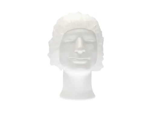 Haarnet CMT bouffant non-woven M 50cm PP wit 100 stuks