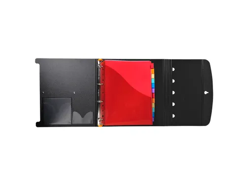 Tabbladen PP A4+ L-m ap + etiket 12 tabs