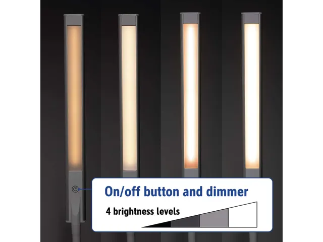 Vloerlamp MAUL Pirro LED dimbaar wit