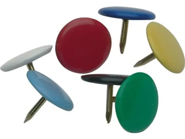 Punaises Geassorteerde Kleuren Doosje 120 Stuks