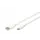 USB-C siliconen oplaadkabel USB-A USB-C 1m USB 2.0 60W wit