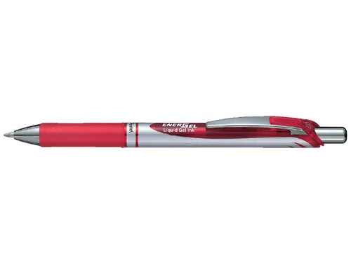 Gelschrijver Pentel Energel BL77 rood 0.4mm