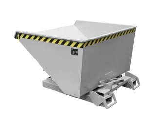 kiepbak,HxLxB 1125x1920x1095mm,1,2m³,draagverm. 1500kg,verzinkt - 2