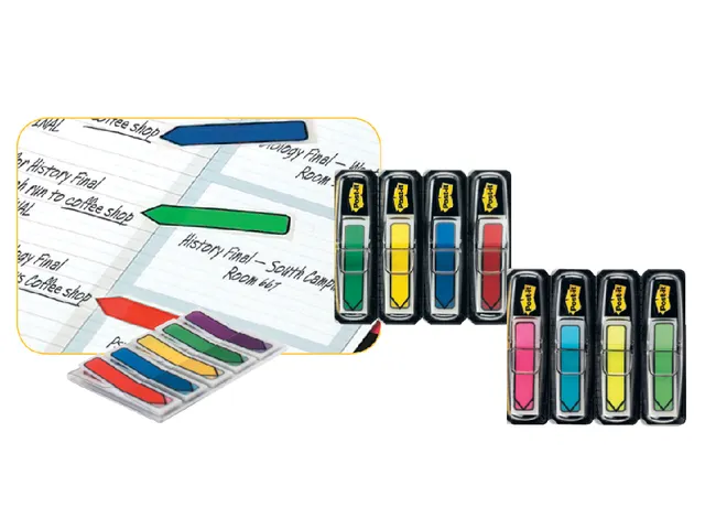 Indextabs Post-it 684 11.9x43.1mm pijl assorti 96 tabs