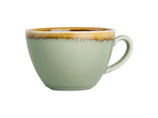 Cappuccinokopje Olympia Kiln 340ml 6 stuks mosgroen - 2