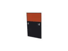 cache de banque d'accueil p. table de bureau CC-noir BN3012-orange