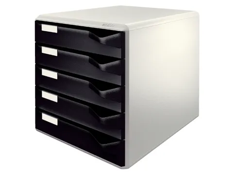 Ladenblok Leitz 5280 5 laden zwart