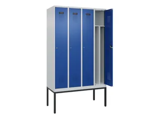 locker voor scheiding van kleding,HxBxD 2120x1200x500mm,4vak - 1