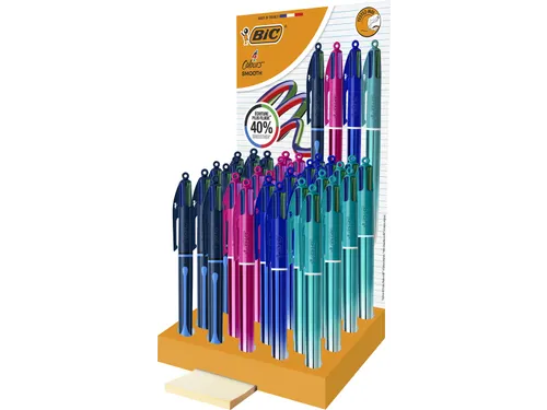 Smooth Drop/Gradiant 4-kleurenbalpen 36 stuks