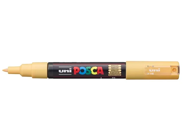 Verfstift Posca PC1MC Extra Fijne punt 0,7-1,0mm abrikoos