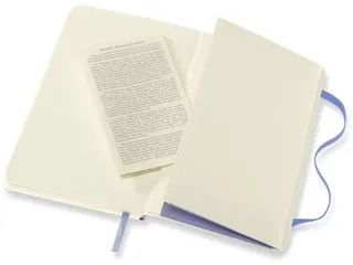 Notitieboek Moleskine pocket 90x140mm blanco soft cover hydrangea blue - 5