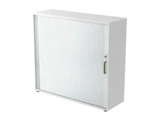 jaloeziedeurkast,HxBxD 1100x1200x400mm,2xhouten vloer,3 OH,romp wit - 1
