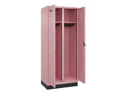 locker voor scheiding van kleding,HxBxD 1950x800x500mm,2vak
