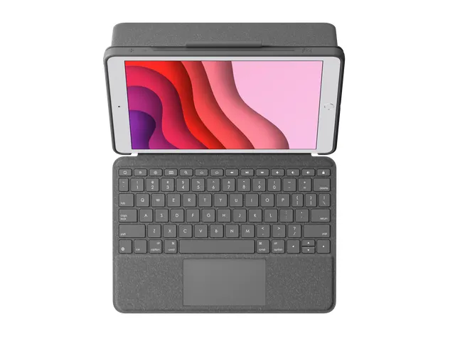 Logitech Combo Touch, AZERTY, Français, Pavé tactile, 1,8 cm, 1 mm,