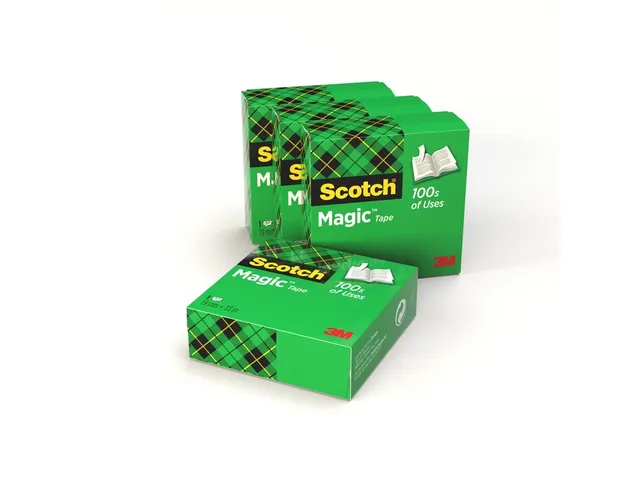 Plakband Scotch Magic 810 19mmx33m onzichtbaar mat