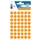 HERMA 1864 Multipurpose etiketten Rond 13mm Fluor Oranje 240 stuks