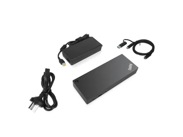 Lenovo 40AF0135UK, Bedraad, USB 3.2 Gen 1 (3.1 Gen 1) Type-C, 3,5 mm,