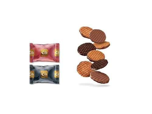 Koekjes Elite Special Dutch chocolate stroopwafelmix 120 stuks