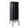 locker met bank,voor scheiding van kleding,HxBxD 2120x600x815mm,2vak