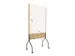 Tableau blanc Rocada Natural 100x120cm blanc mobile double face