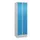 Z-garderobekast,HxBxD 1950x600x500mm,vak B 150/300mm,cil.-slot,sokkel