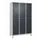 dubbeldekse locker,HxBxD 1950x1200x500mm,3x2vak.,vak B 400mm