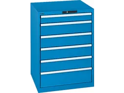 Ladenkast Key 1000x717x725mm 6laden 200kg Vu Afwerking Ral5012