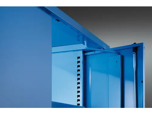 zwaarlastkast met zwenkdeuren,HxBxD 1950x1146x690mm,lak RAL6011