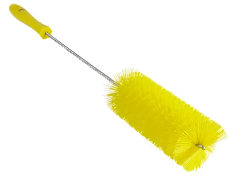 Pijpborstel Met Handvat Ø 60mm Medium Geel