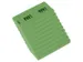 Bloc numéros Kangaro de 1 à 1000 vert 42x105mm