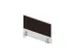 panneau de rehausse p. table de bureau Bl-blanc BN2036-marron