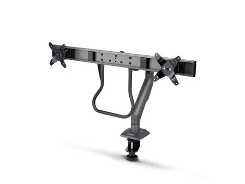 Desk Mount Dual Monitor Arm Tot 27 Inch Crossbar