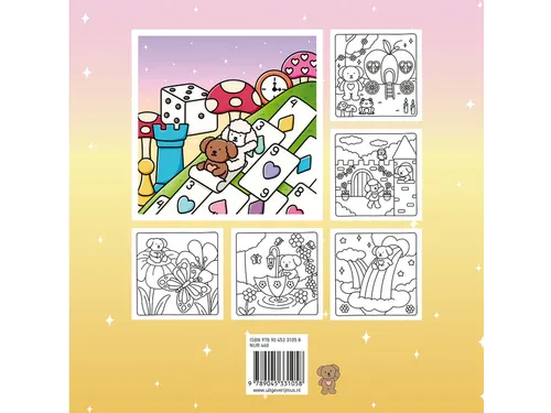 Kleurboek Club Kokoro Magical moments 88 pagina's