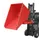 Kiepbak voor spaanders,HxLxB 1095x1720x1070mm,1,2m³,draagverm. 1500kg