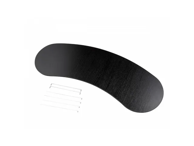 Comptoir d'accueil Professional Original L avec plateau noir