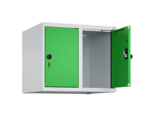 opzetkast,v. locker,2vak.,vak B 300mm,HxBxD 500x600x500mm,draaigrendel - 1