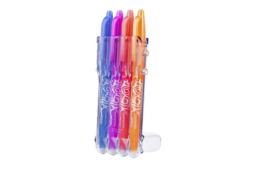 Rollerpen Pilot Frixion Ball 0.7 Set2Go BL-FR7 4 stuks fun kleuren