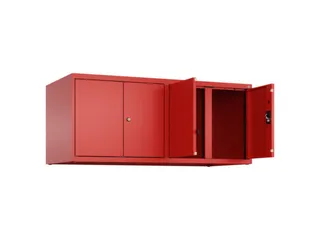 opzetkast,v. locker voor scheiding van kleding,4vak.,vak B 300mm - 1