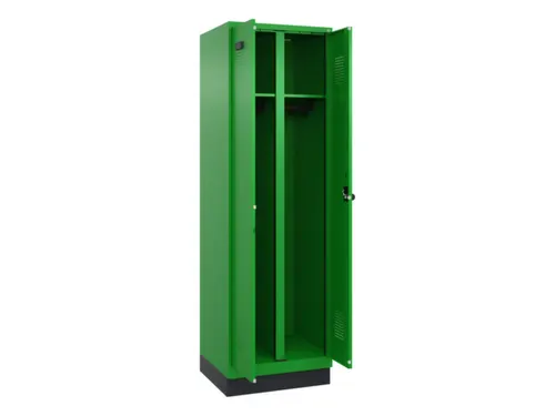 locker voor scheiding van kleding,HxBxD 1950x600x500mm,2vak
