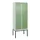 Z-garderobekast,HxBxD 2120x800x500mm,vak B 200/400mm,cil.-slot