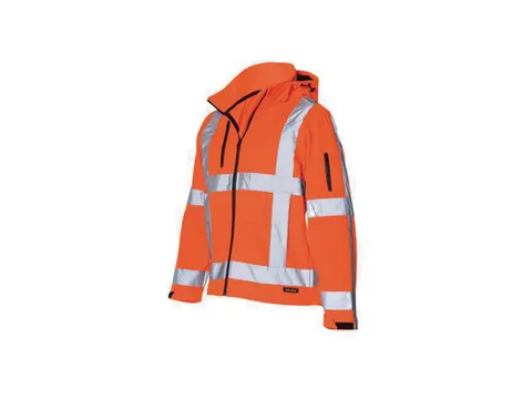 Intersafe Infra-line hi-vis softshell vest, fluo oranje, maat M, per s