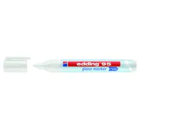 Viltstift edding 95 glasbord wit