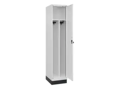 locker voor scheiding van kleding,HxBxD 1950x400x500mm,1vak