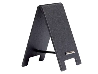 Krijtbord securit mini tafel 17x5cm set 5 stuks zwart - 1