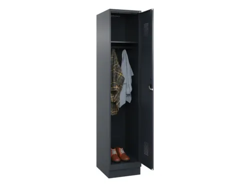 locker,HxBxD 1950x400x500mm,1vak,vak B 400mm,cil.-slot,sokkel