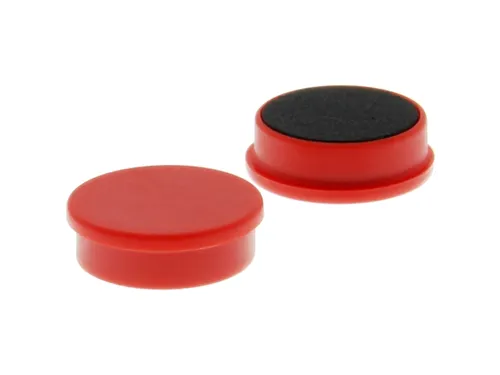 Magnum magneet Smit Visual 35mm Rood 10 stuks