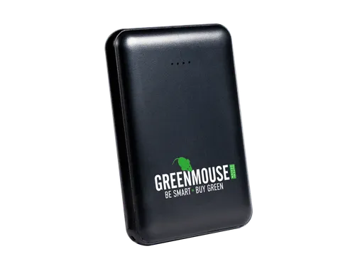 Greenmouse mini powerbank 5.000 mAh zwart